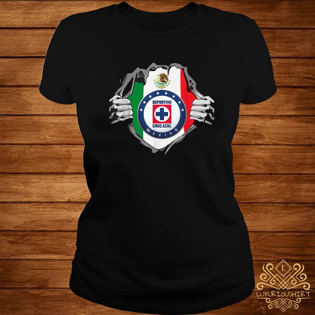t shirt cruz azul