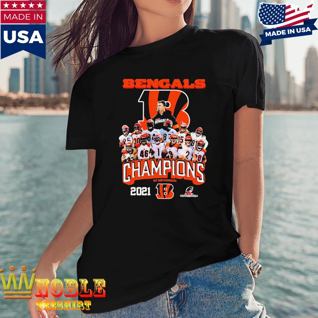 Conquered the north AFC north champions bengals shirt, hoodie, sweater,  long sleeve and tank top