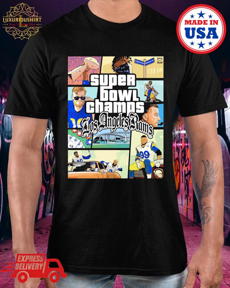 GTA Super Bowl Champs Los Angeles Rams shirt, hoodie, sweater and