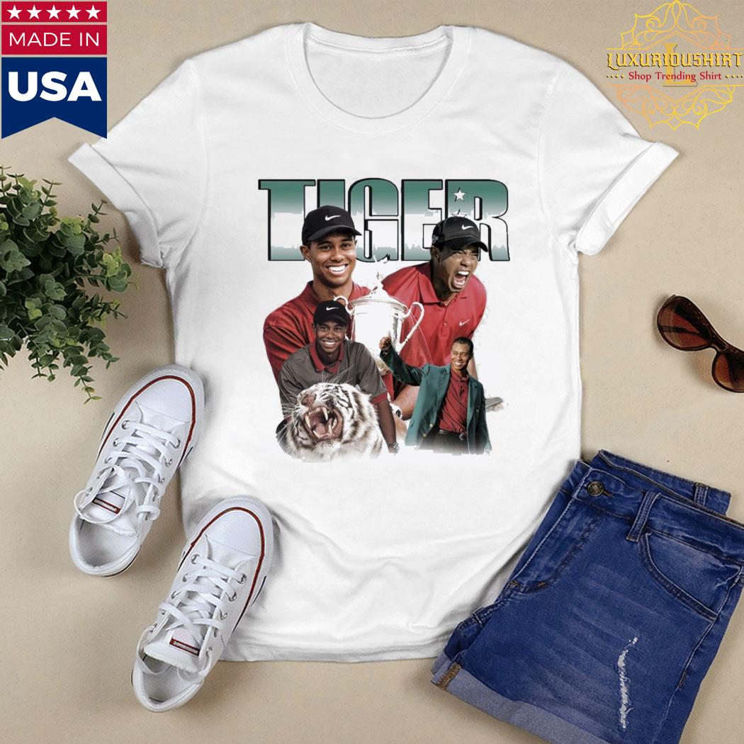 Celtics Jayson Tatum Tiger Woods T-Shirts