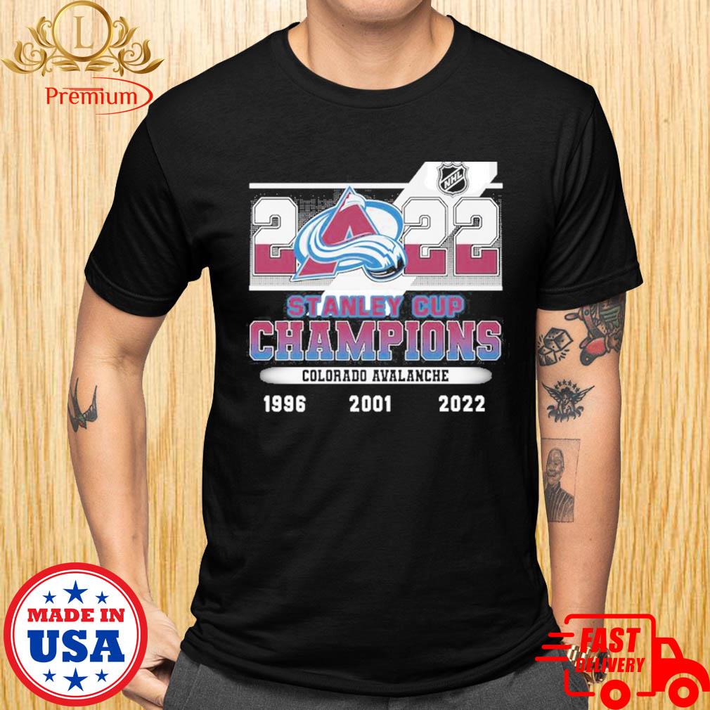 Official Colorado Avalanche Stanley Cup Champions 2022 Shirt