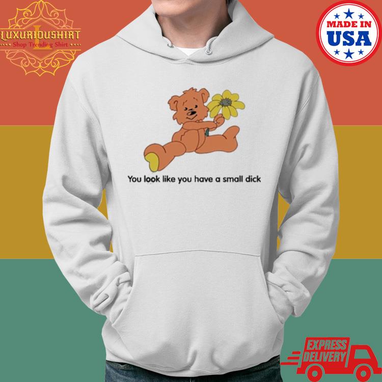 You Look Like You Have A Small Dick Funny Bear Shirt Hoodie