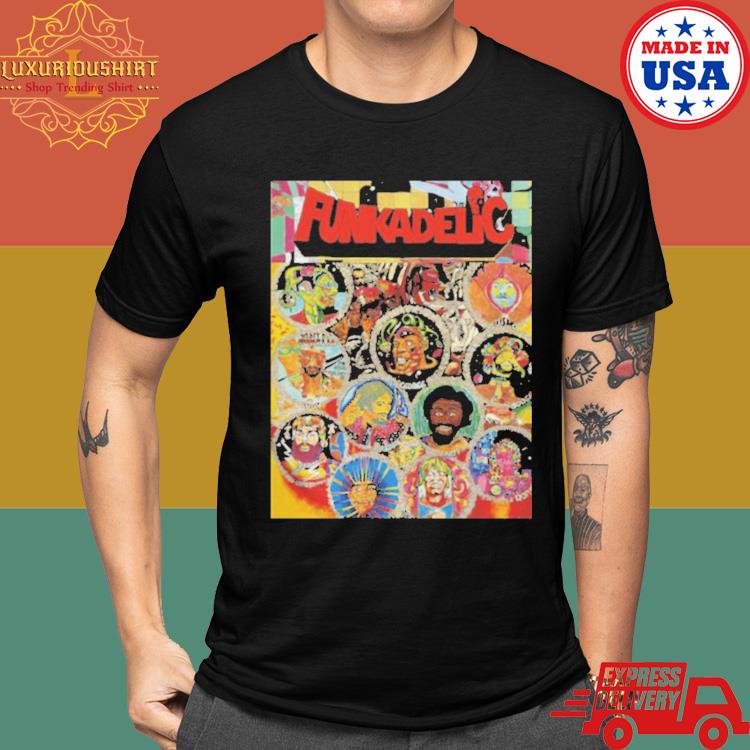 Official Funkadelic Tribute Allstars Marvin Gaye Shirt