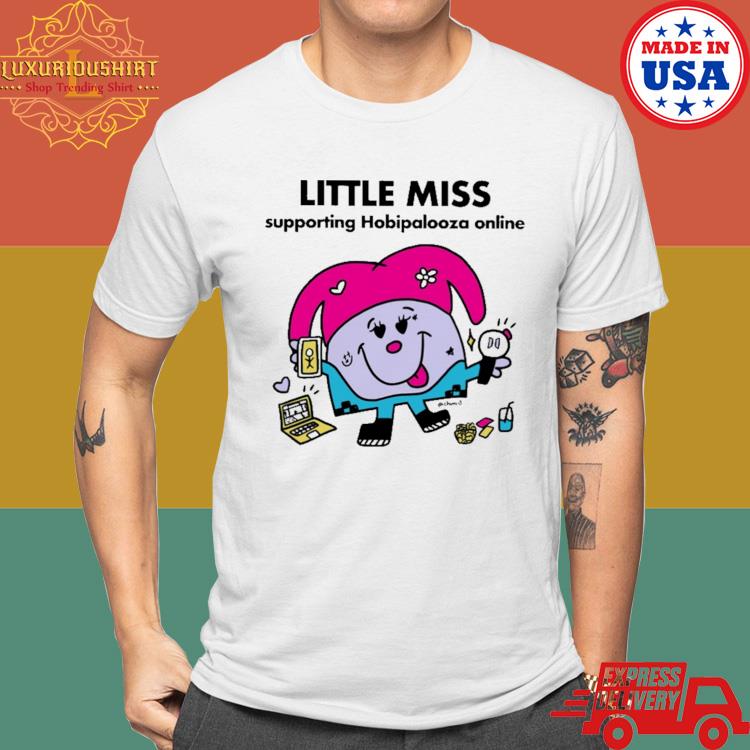 Official Little Miss Supporting hobipalooza Online Shirt