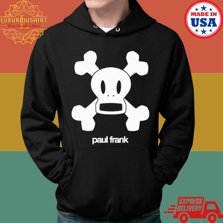 Official Paul Frank Skull And Bone Shirt Hoodie