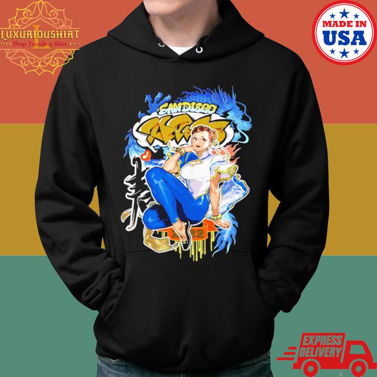 Official Sdcc 2022 Udon Chun Li Shirt Hoodie