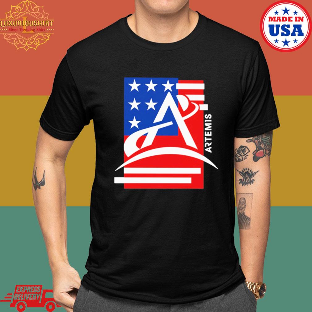 Official Artemis flag American shirt