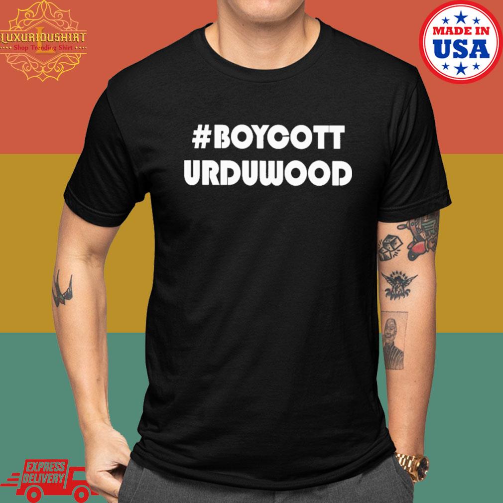 Official Boycott urduwood shirt