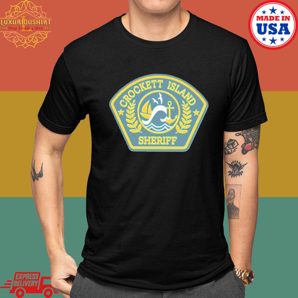Official Crockett Island sheriff shirt