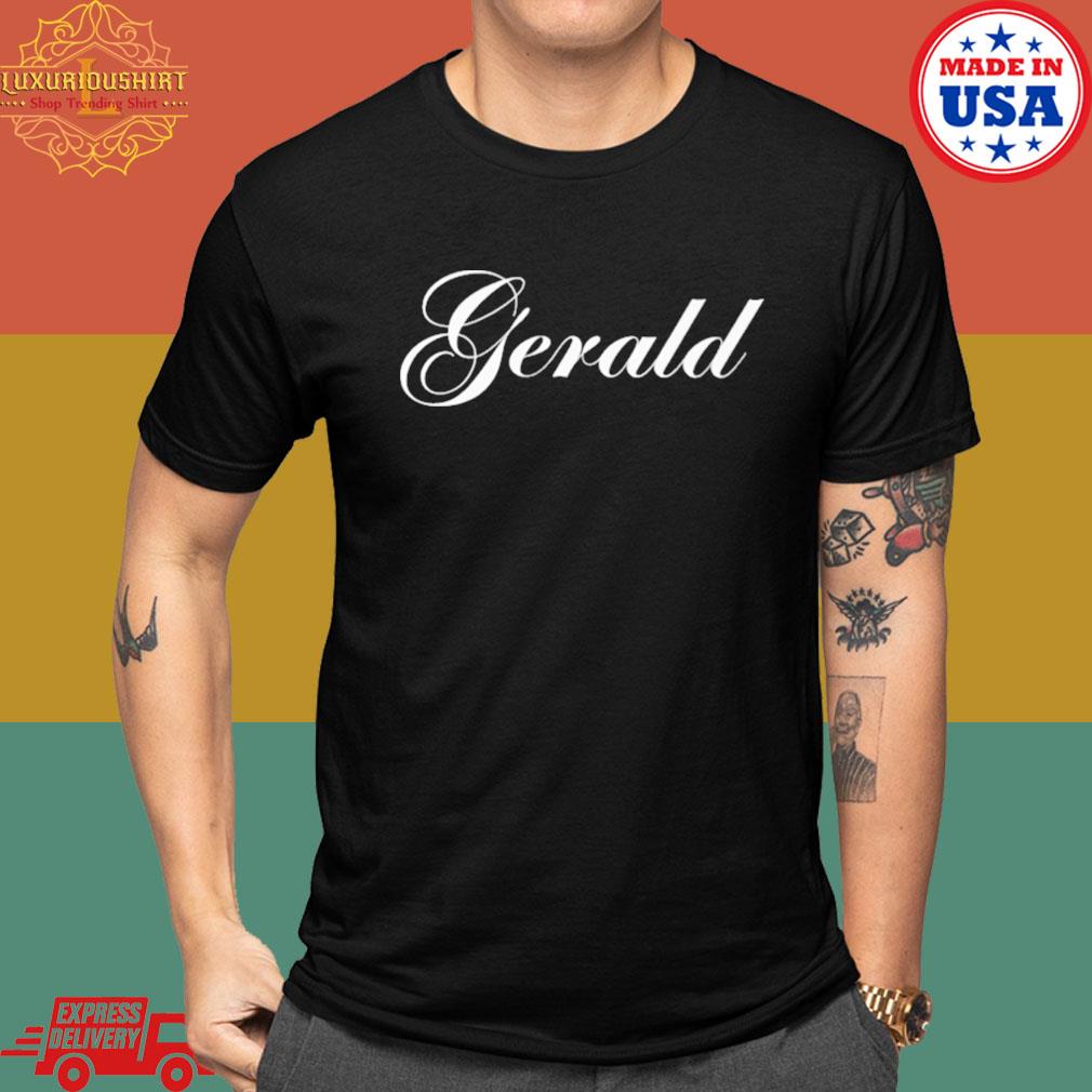 Official Gerald vincent shirt