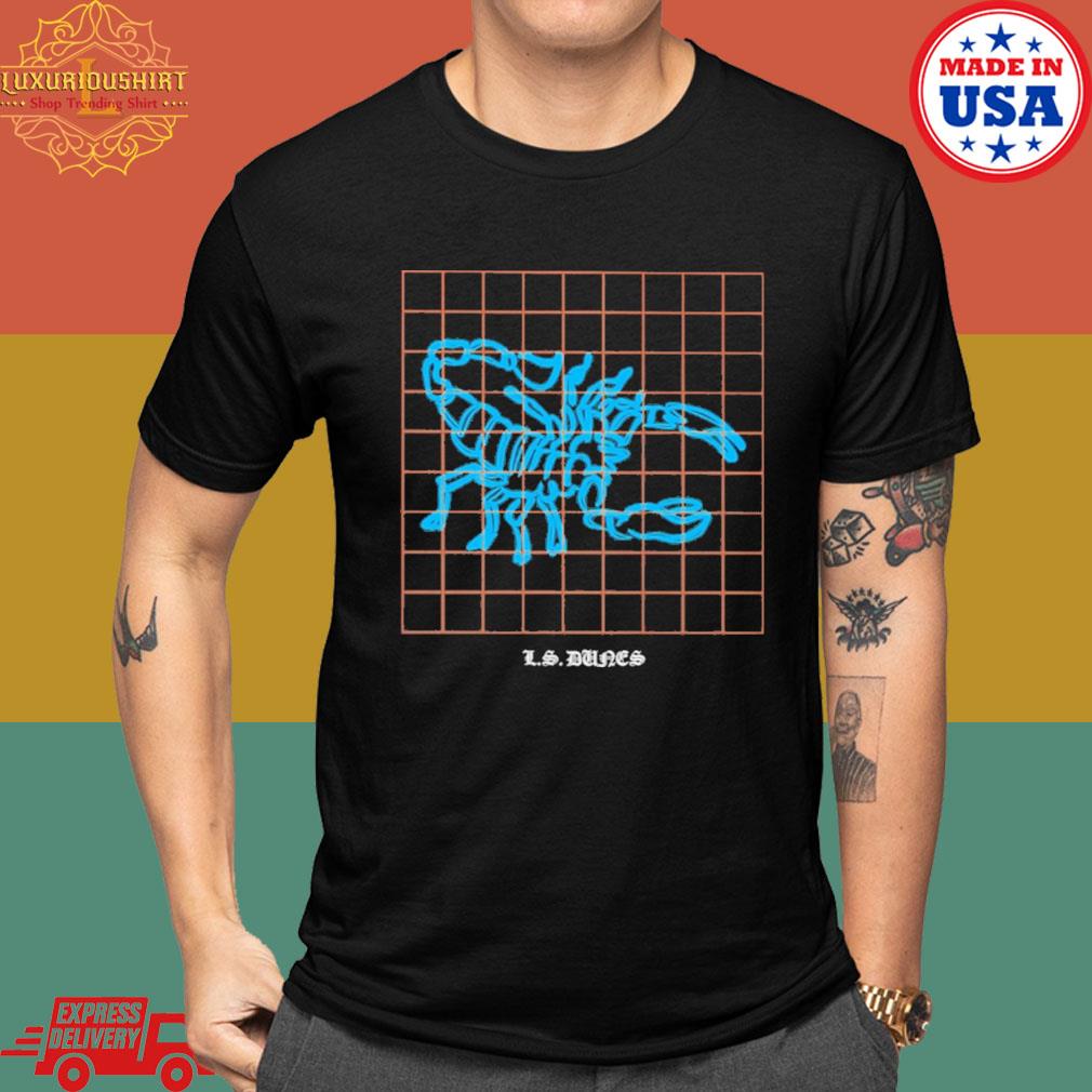 Official Scorpion grid ls dunes shirt