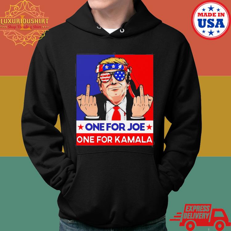 Official Trump One For Joe One For Kamala Shirt Hoodie