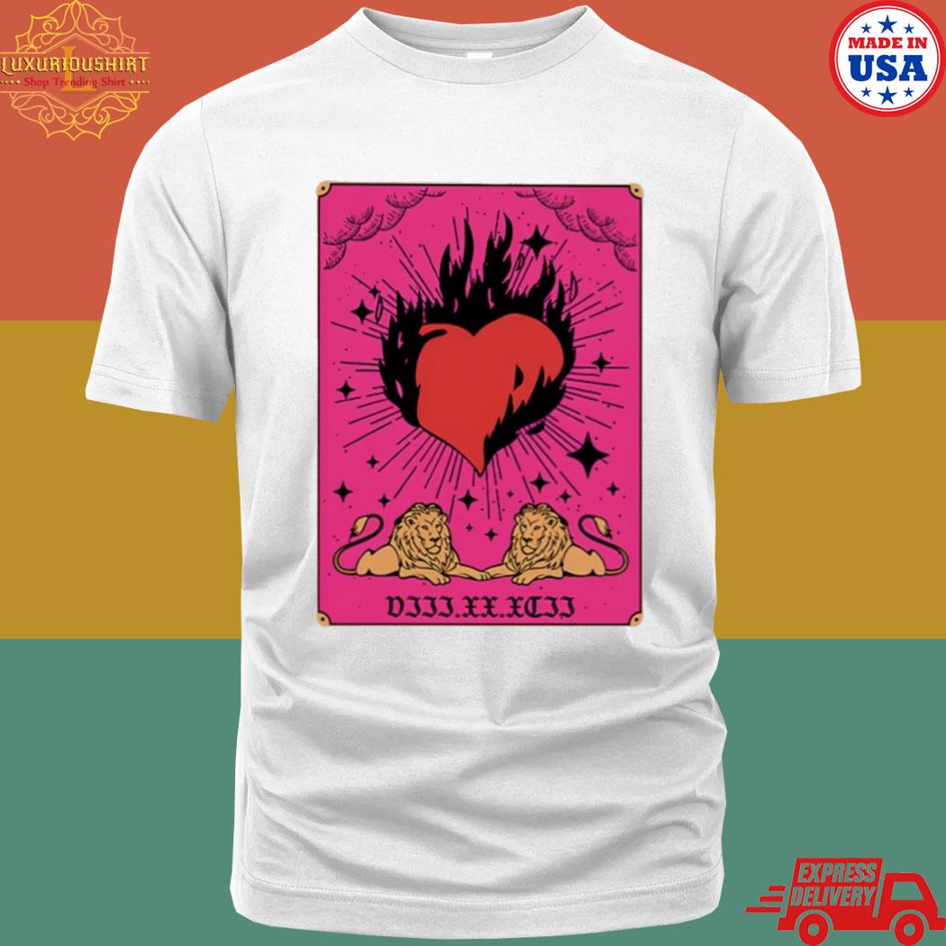 Official Burning heart 2022 shirt
