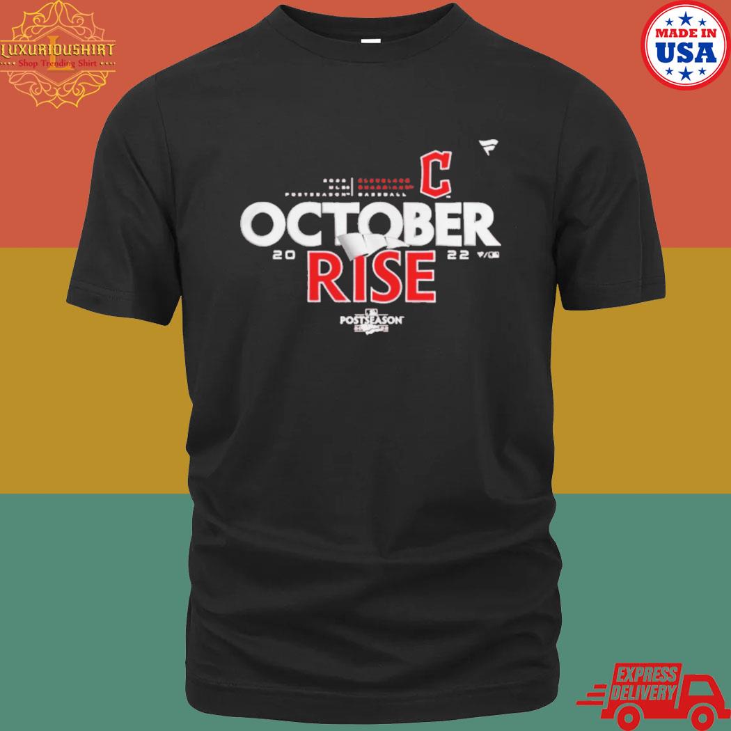 Official Cleveland Guardians 2022 postseason october rise shirt