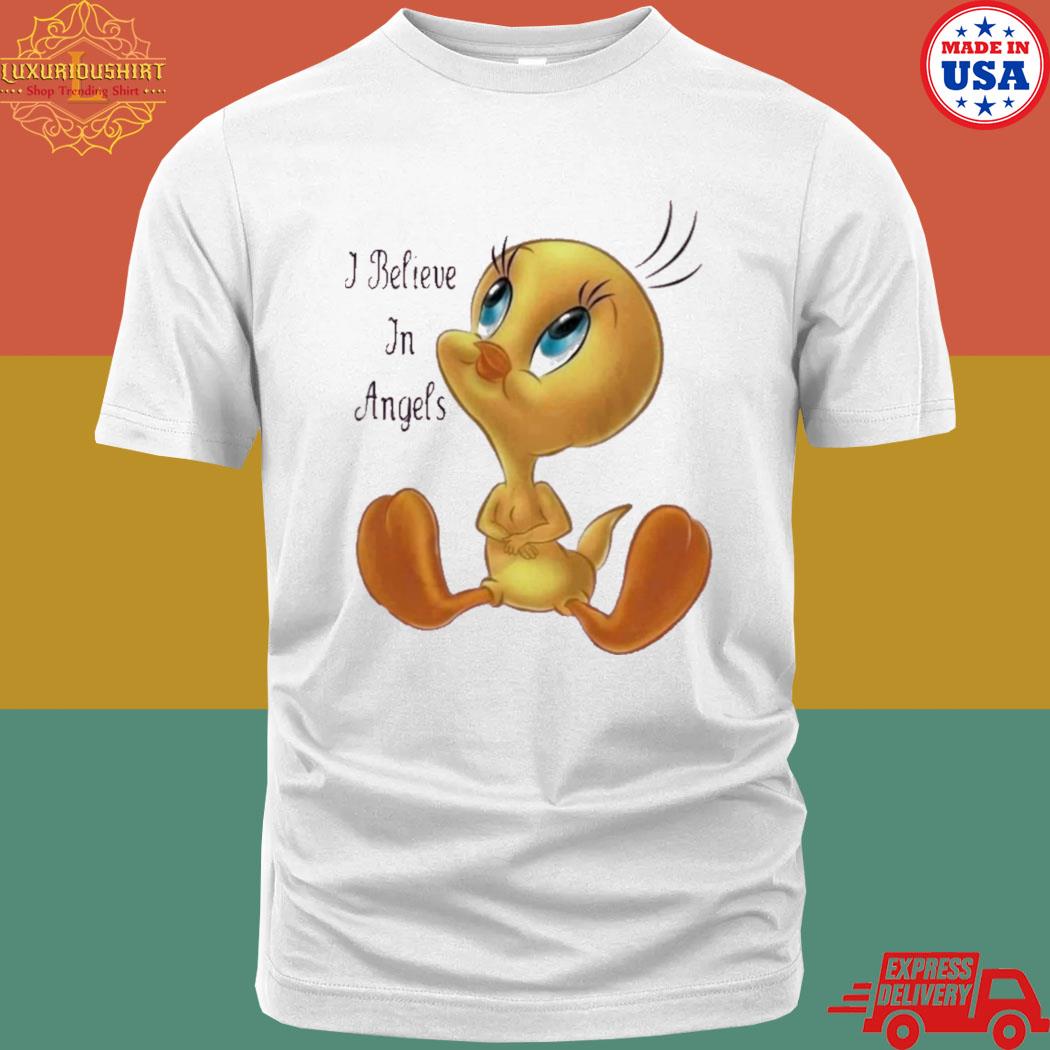 Official Duck I believe in angels shirt