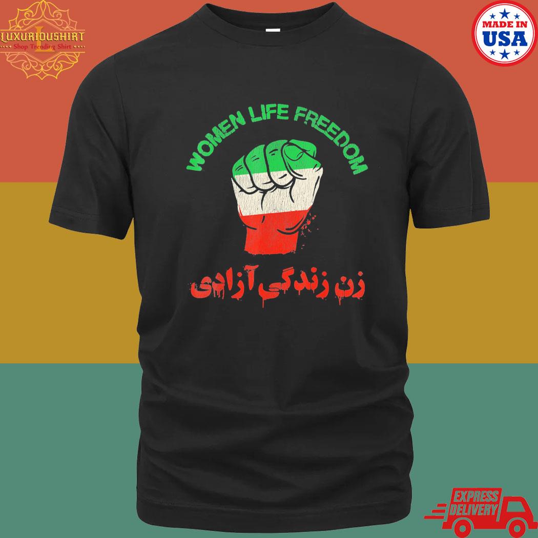 Official Rise with the women of Iran women life freedom #mahsaaminI shirt