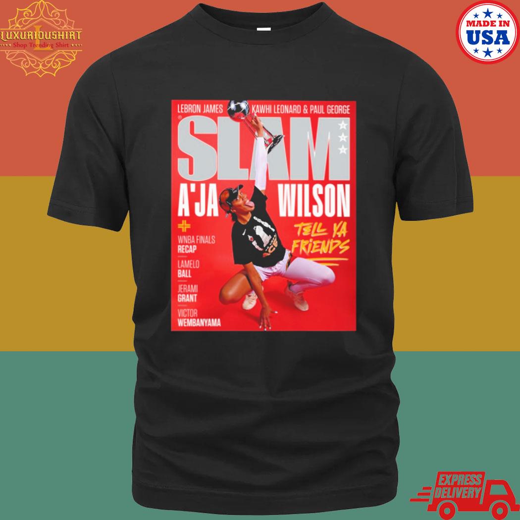 Official Slam Aja Wilson shirt