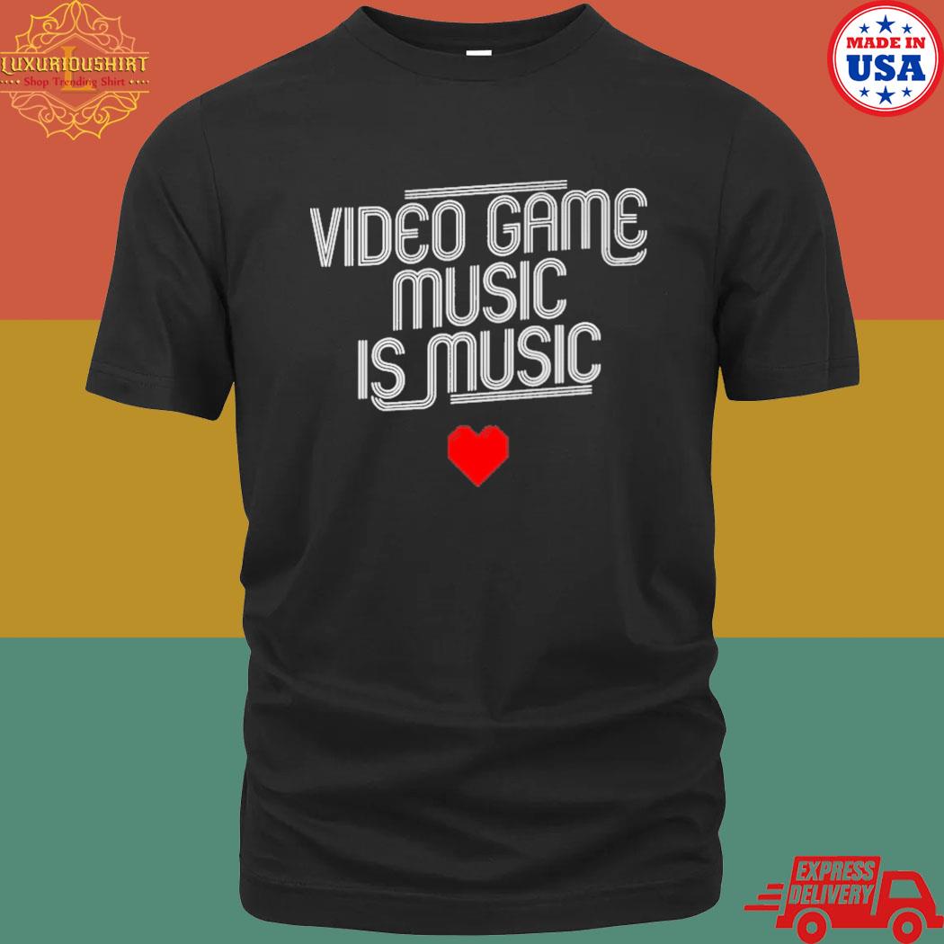 Official Video game music is music shirt