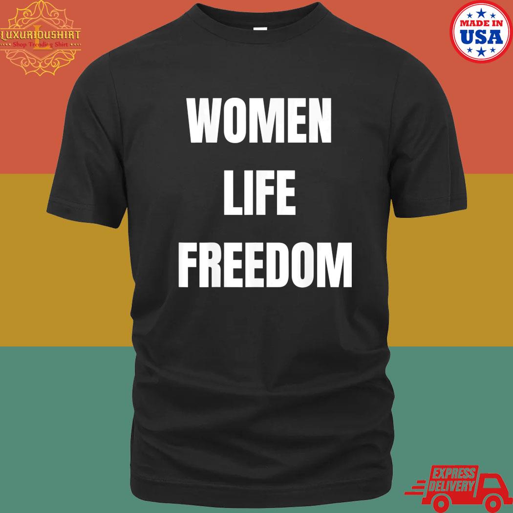 Official Women life freedom Iran Mahsa Amini T-shirt