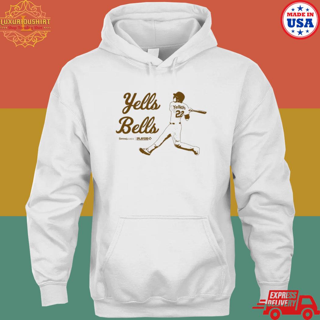 Official Christian Yelich yells bells s hoodie