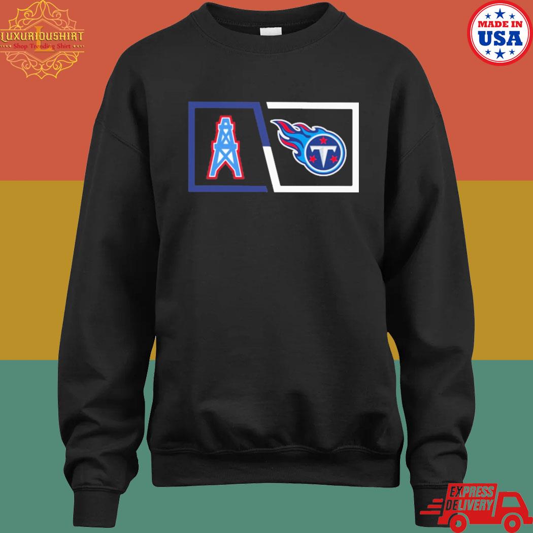 Houston Oilers And Tennessee Titans Long Sleeves T Shirt,Sweater, Hoodie,  And Long Sleeved, Ladies, Tank Top