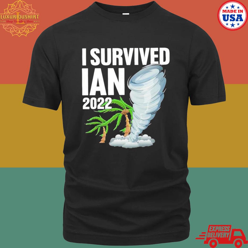 Official I survived hurricane ian Florida T-shirt