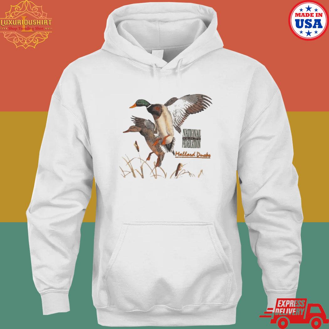 Official National wildlife federation mallard ducks s hoodie