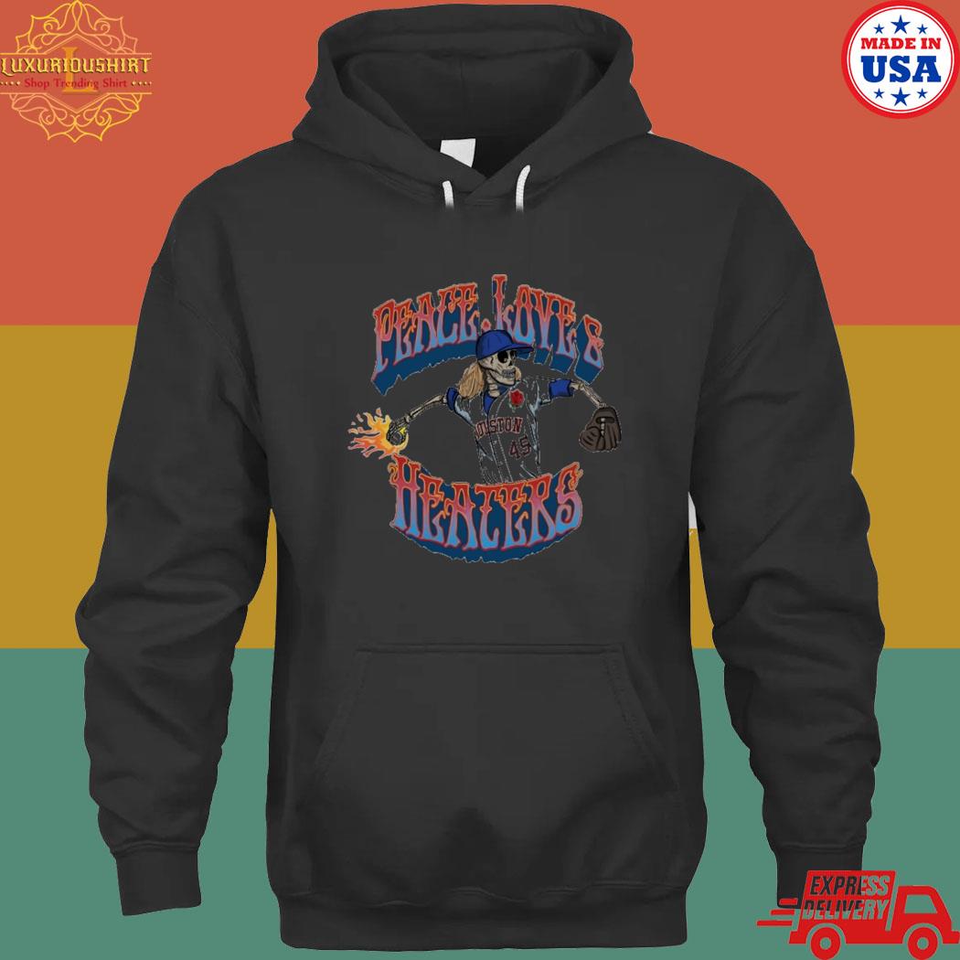 Official Peace loves heaters s hoodie