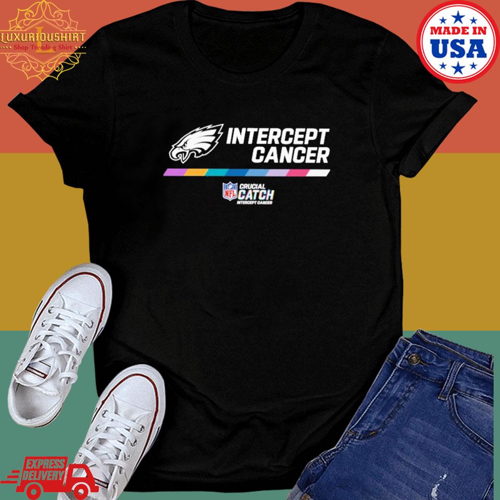 Philadelphia Eagles baseball 2022 Nfl Crucial Catch Intercept Cancer  T-shirt, hoodie, sweater, long sleeve and tank top