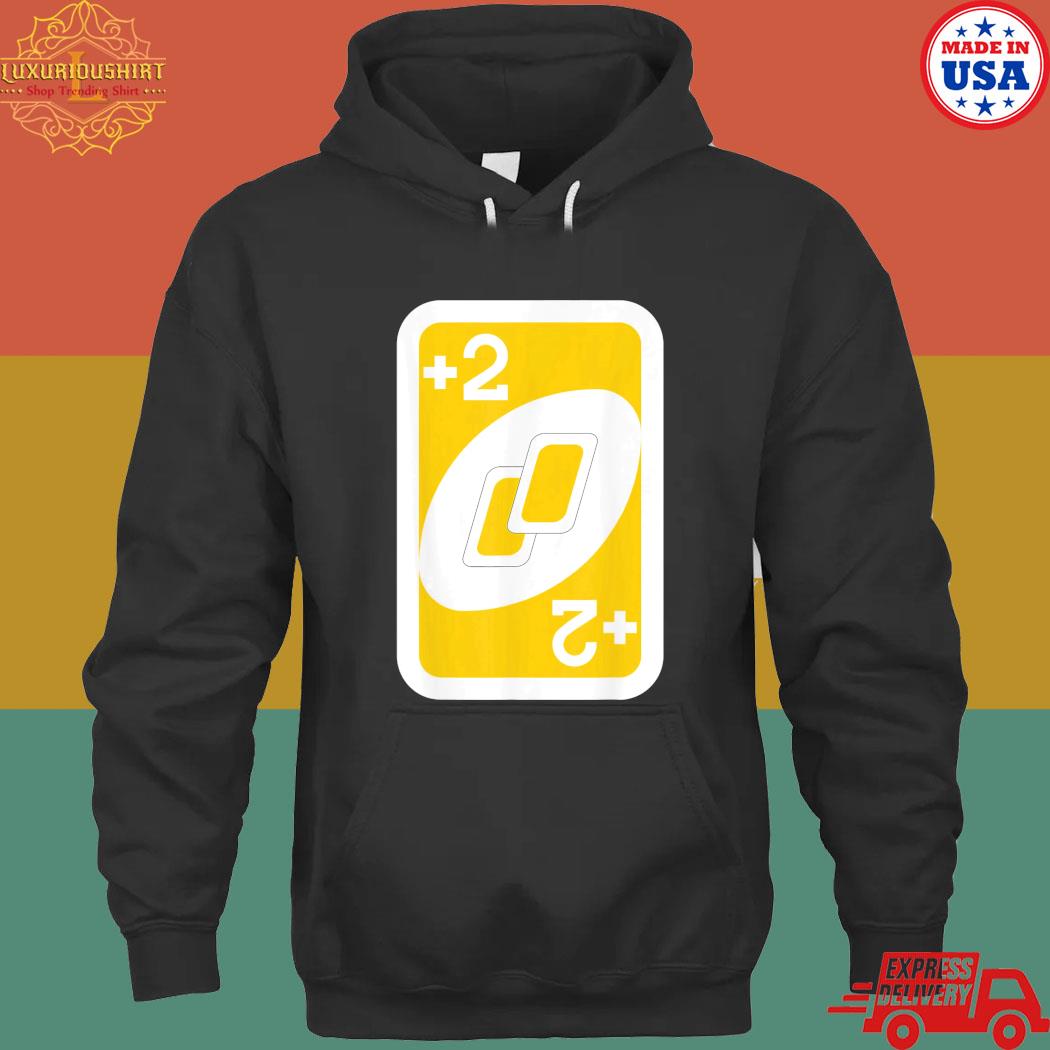 Official Vintage-Uno Lover 2 Cards Costume Halloween Matching T-Shirt hoodie