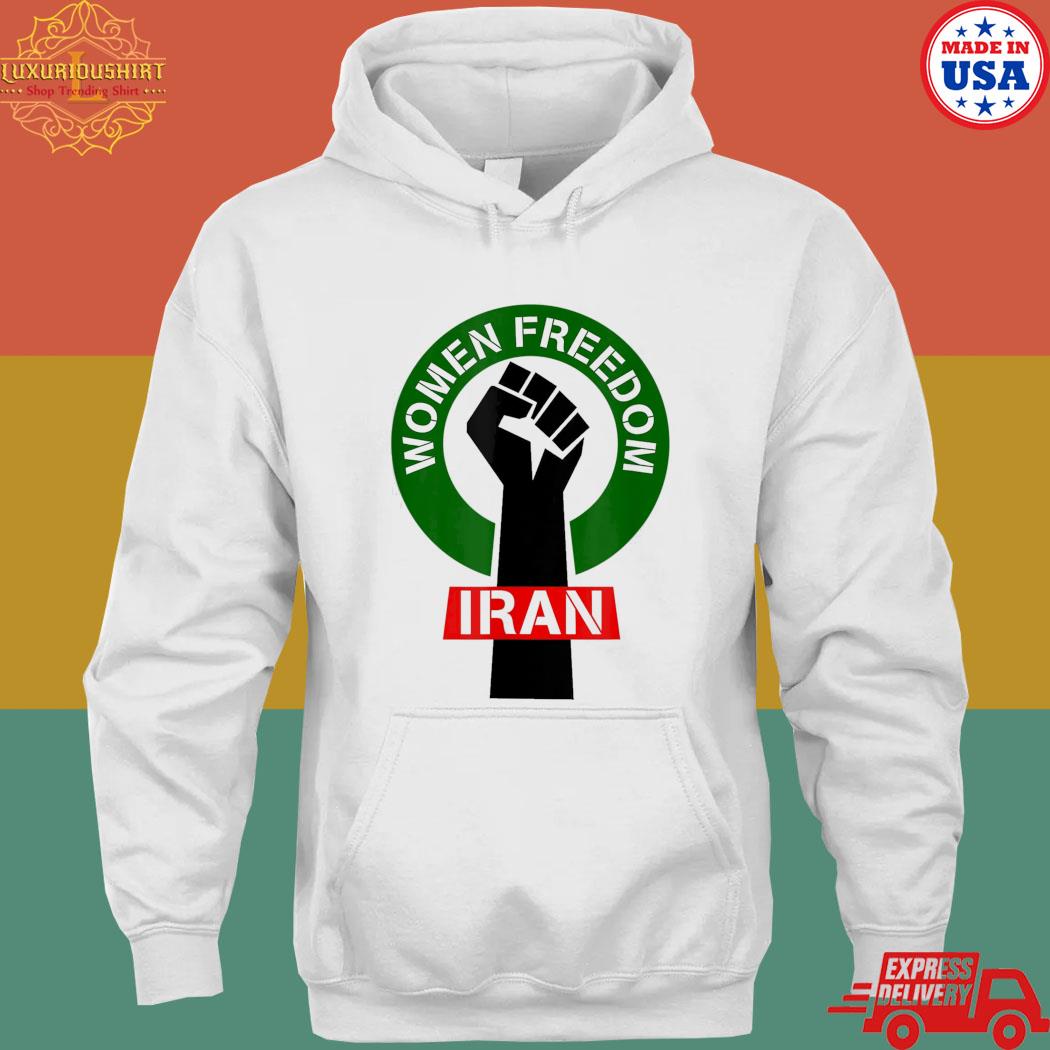 Official Women freedom Iran T-s hoodie
