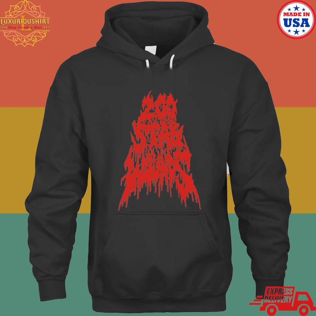 Official 200 stab wounds T-s hoodie
