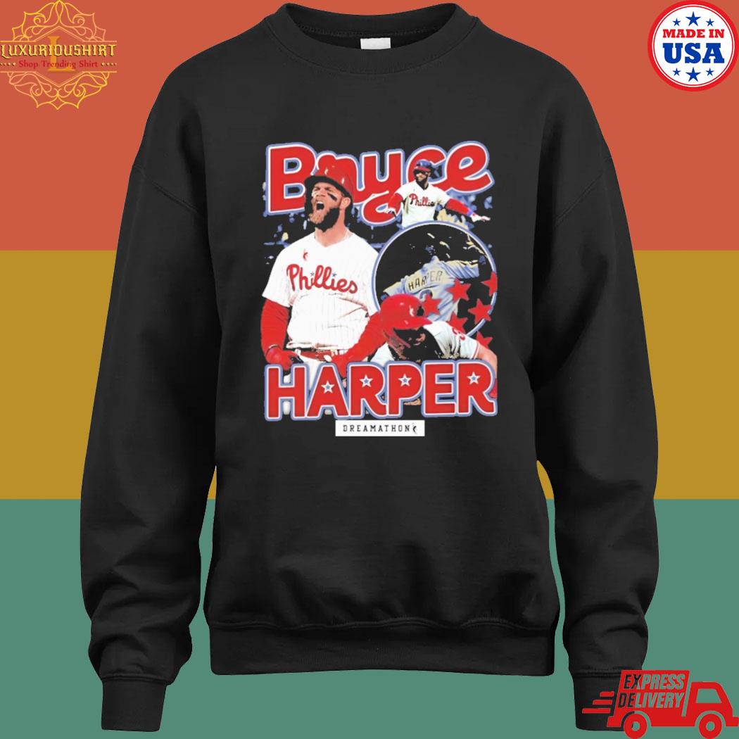 Bryce Harper Dreamathon Long Sleeve T Shirt - Obishirt