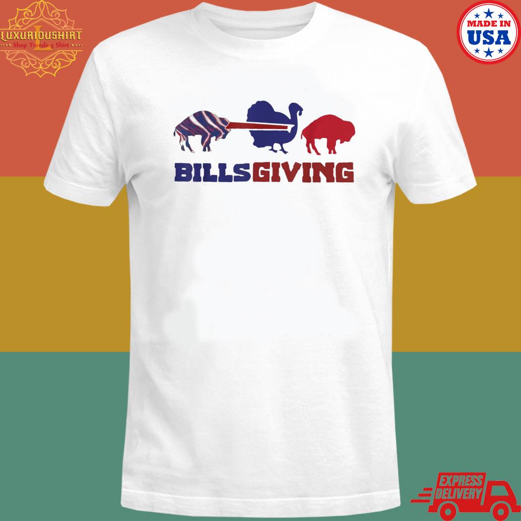 Billsgiving Turkey Buffalo Bills Football Shirt - Ink In Action