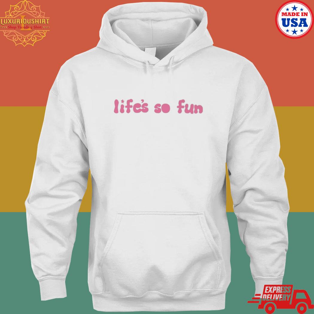 Official Life's so fun forest green s hoodie