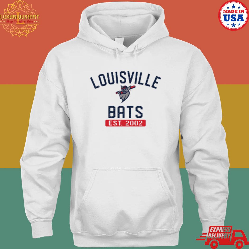 Official Louisville bats packcloth french terry T-s hoodie