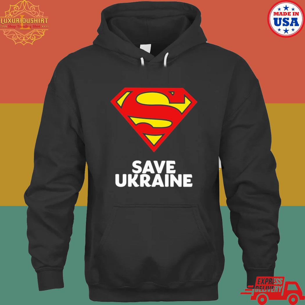 Official Superman save Ukraine T-s hoodie