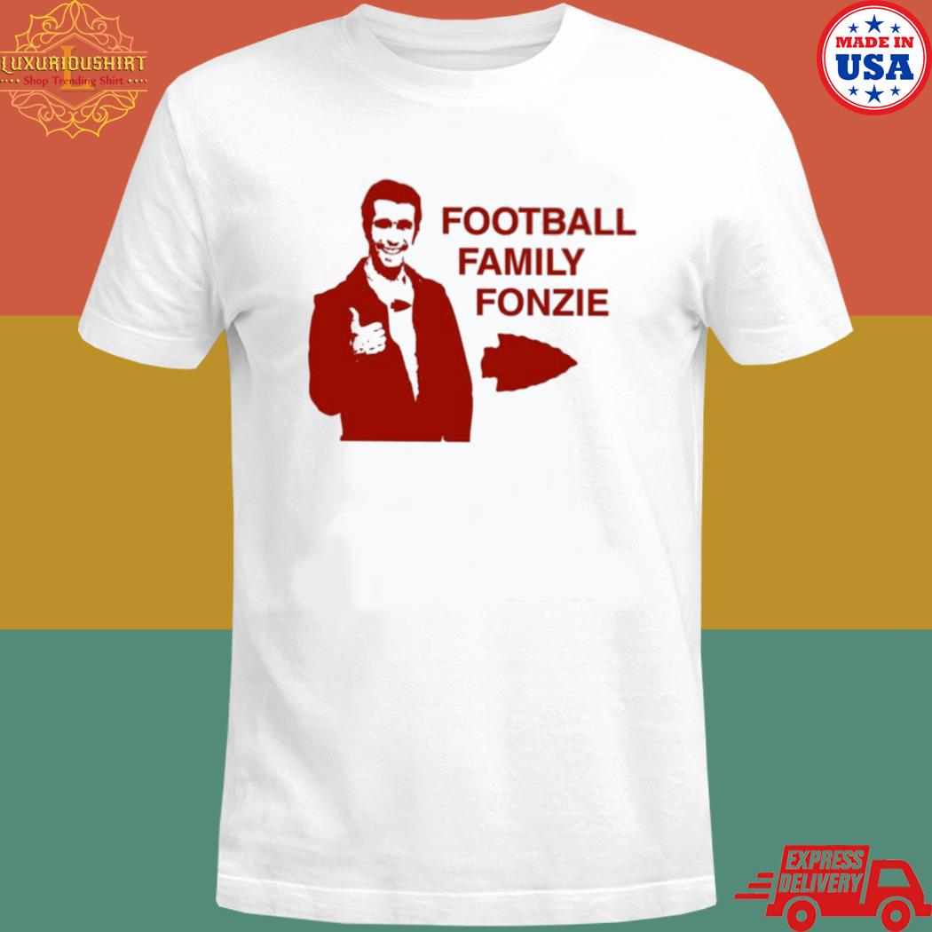 Official Travis Kelce Football family fonzie shirt