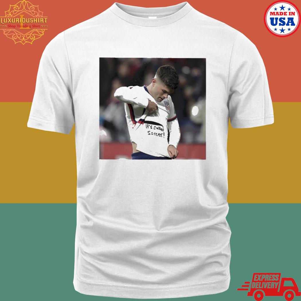 Official Usa Soccer It’s Called Soccer Christian Pulisic shirt ...