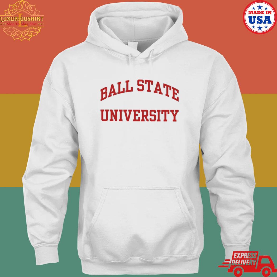 Official ball state university T-s hoodie