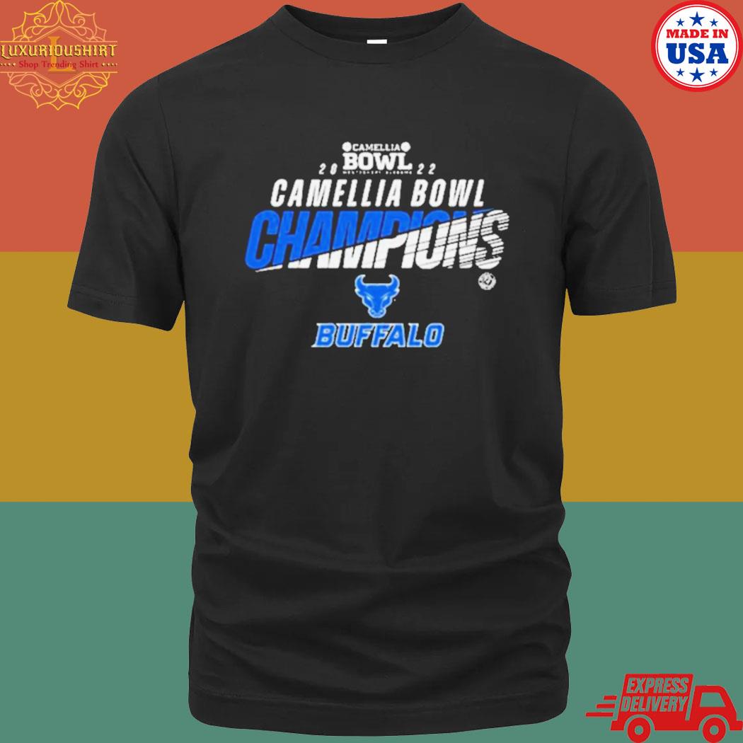 Official buffalo bulls 2022 camellia bowl champions shirt