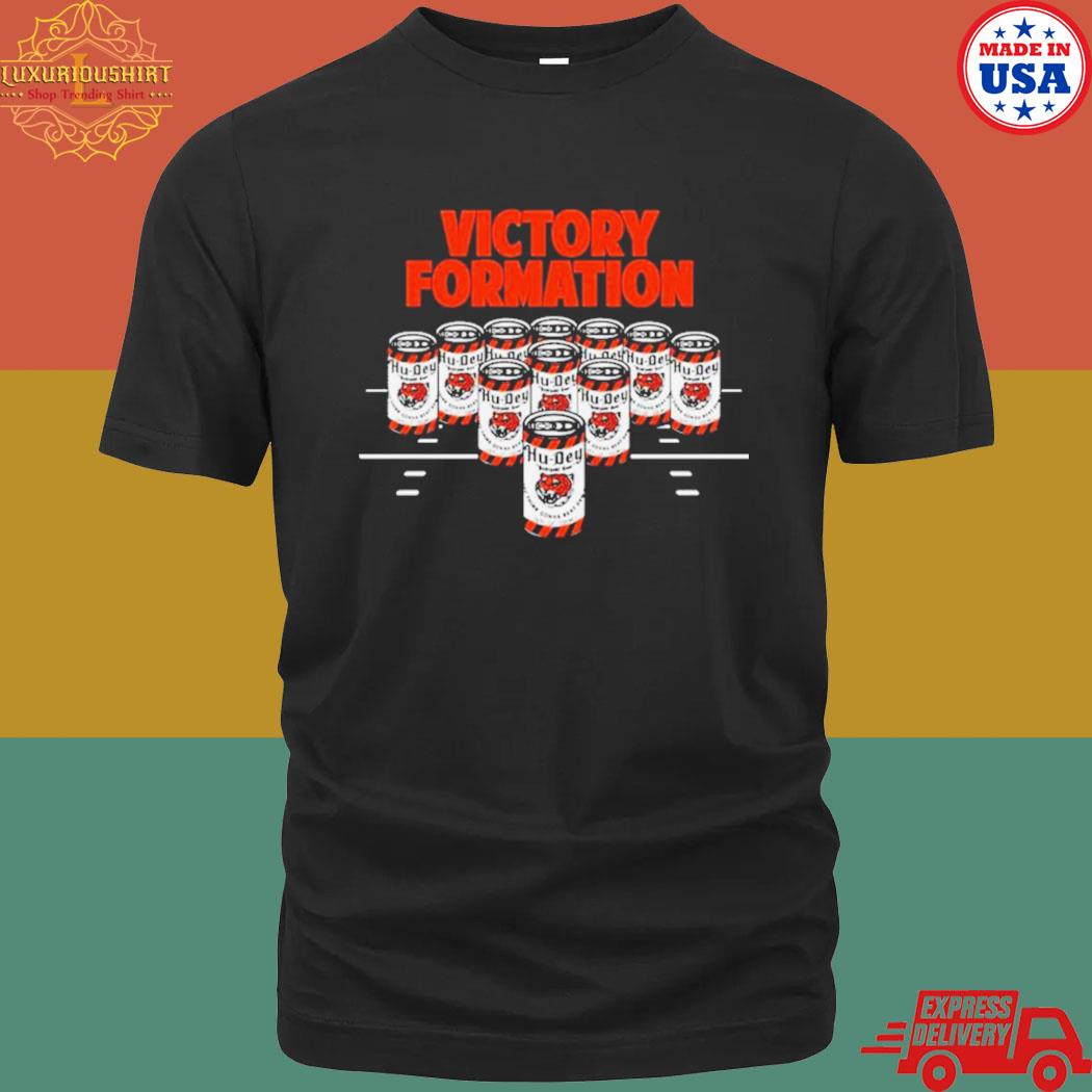 Official cincinnatI bengals hu-dey victory formation shirt