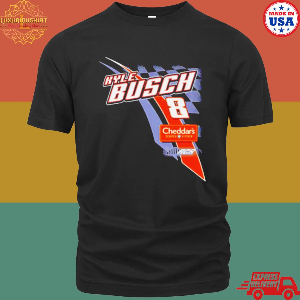 Official kyle busch cheddar's 8 shirt