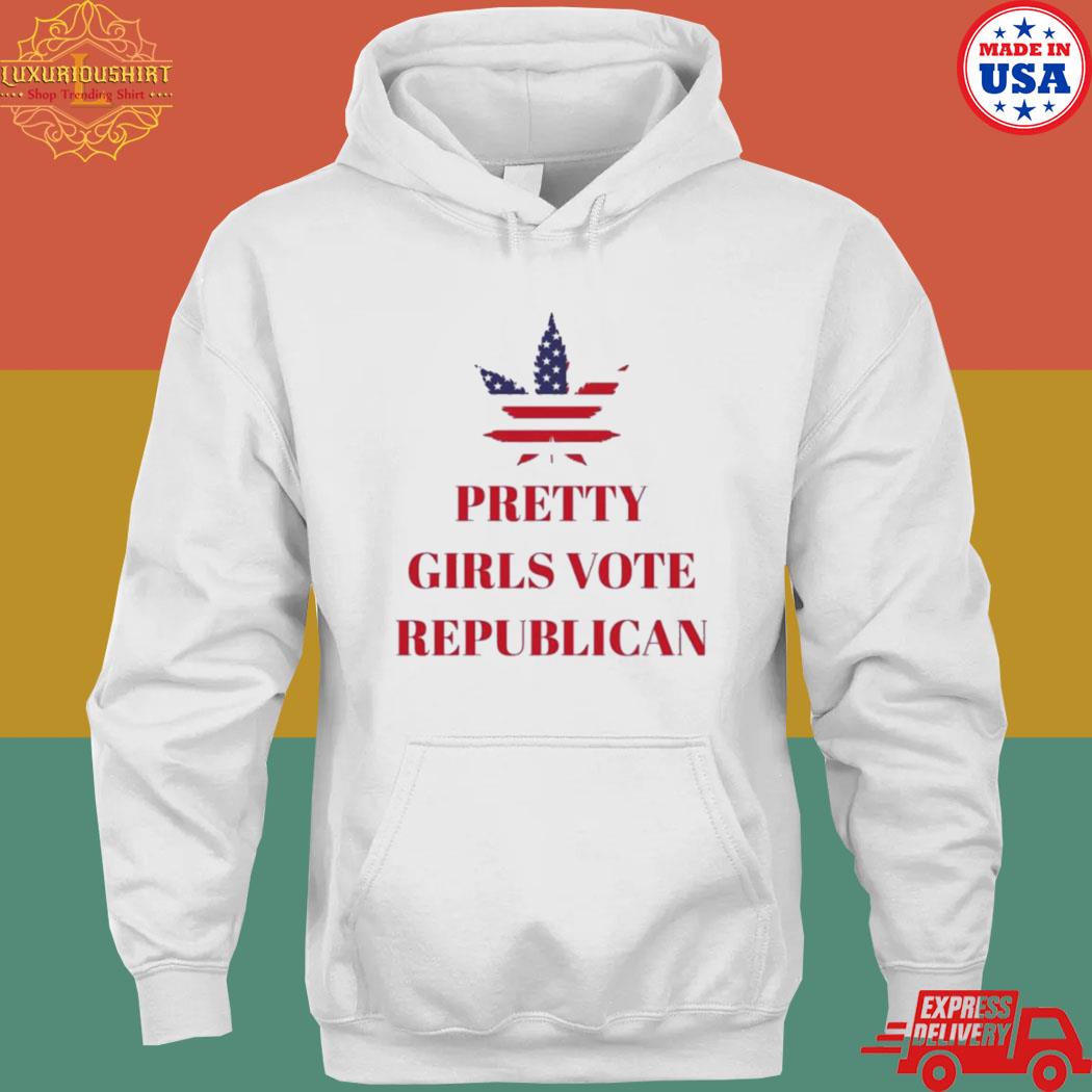 Official republican party pretty girl vote republican s hoodie