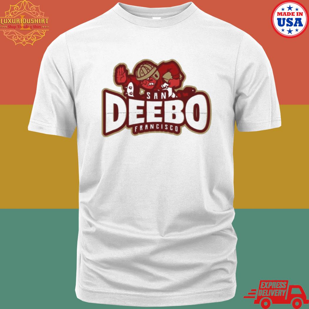 Official san francisco deebo san francisco 49ers team deebo samuel player logo shirt