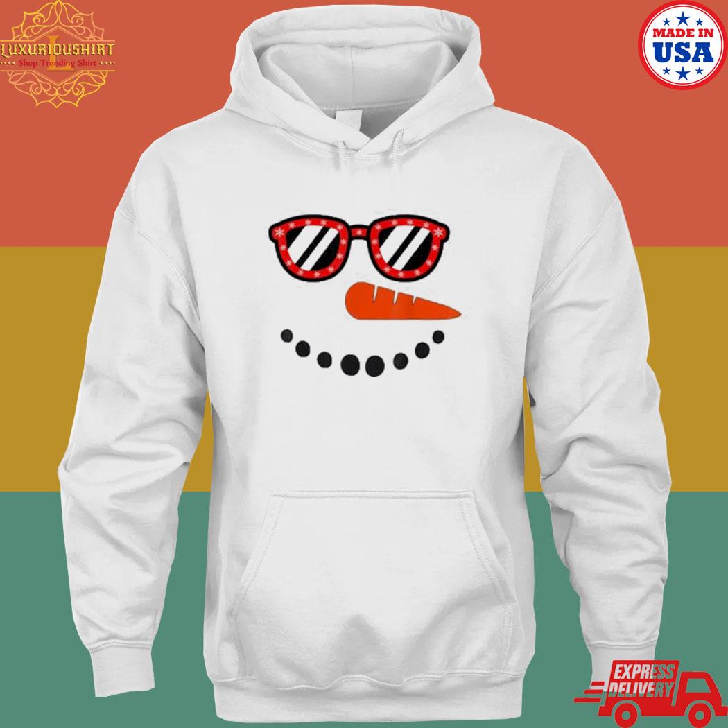 Official Snowman Christmas carrot T-s hoodie