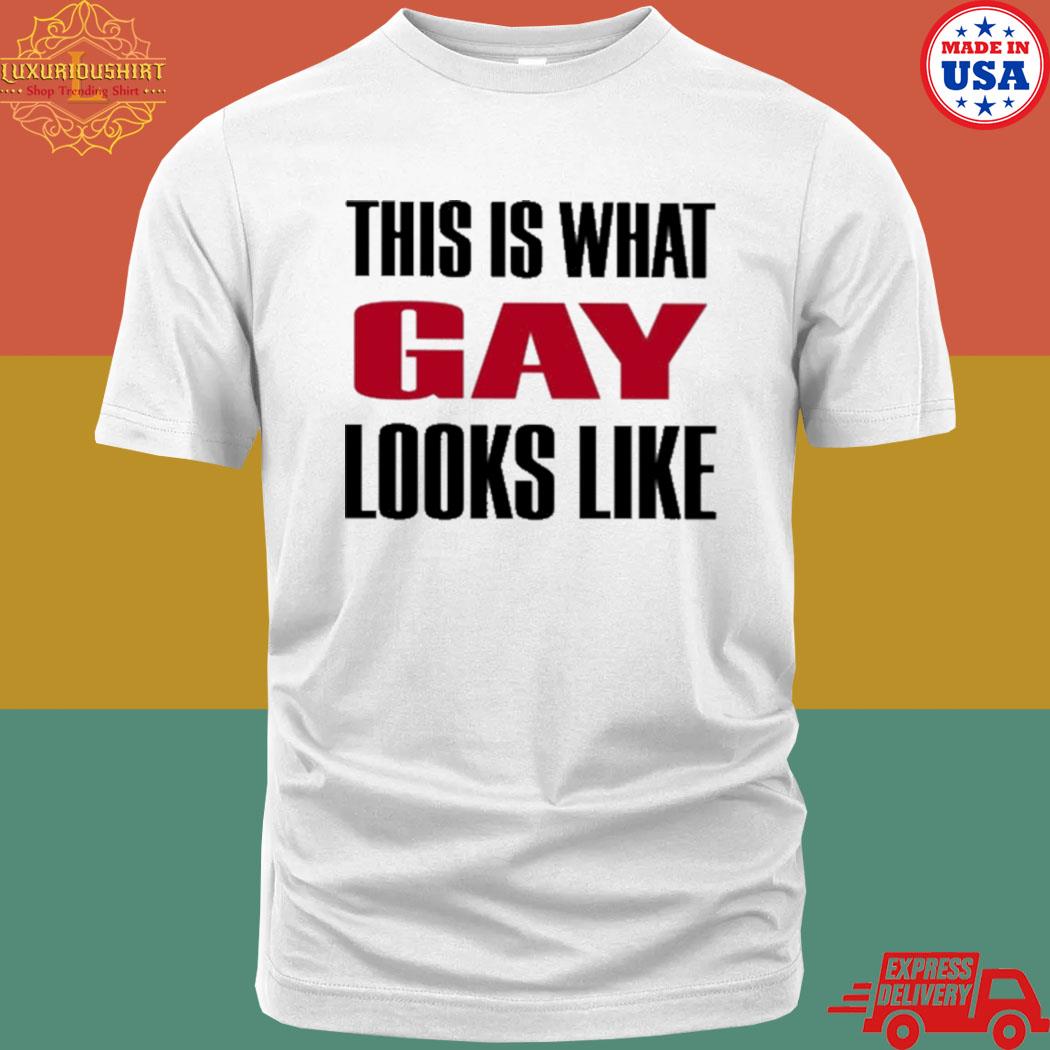 Official This is what gay looks like T-shirt – 20fashionteeshirt