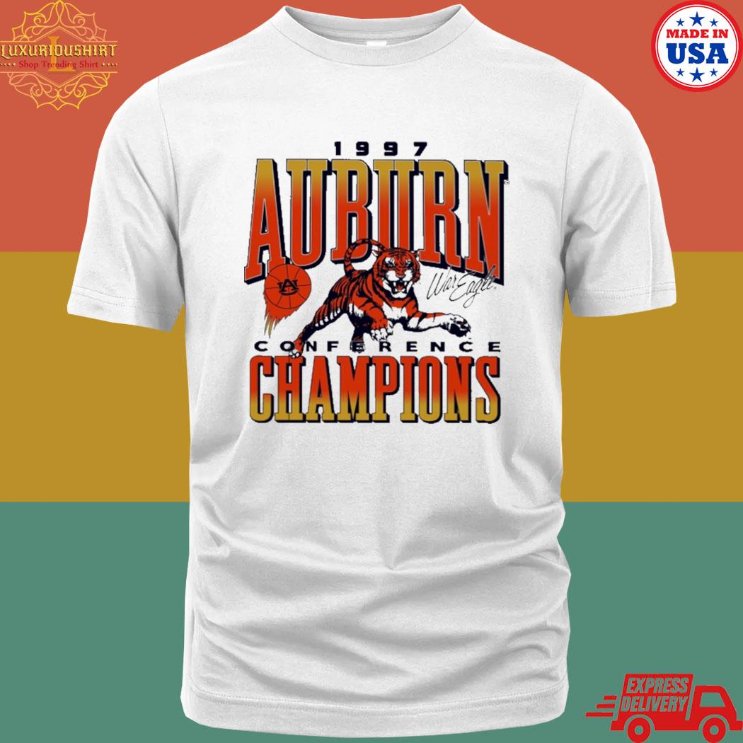 1997 Auburn Conference Champions War Eagle Shirt