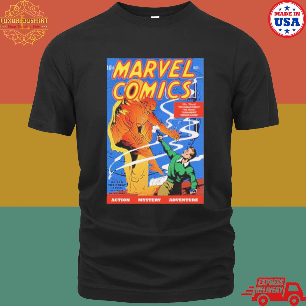 Mcuniverse Issue One The Human Torch Shirt