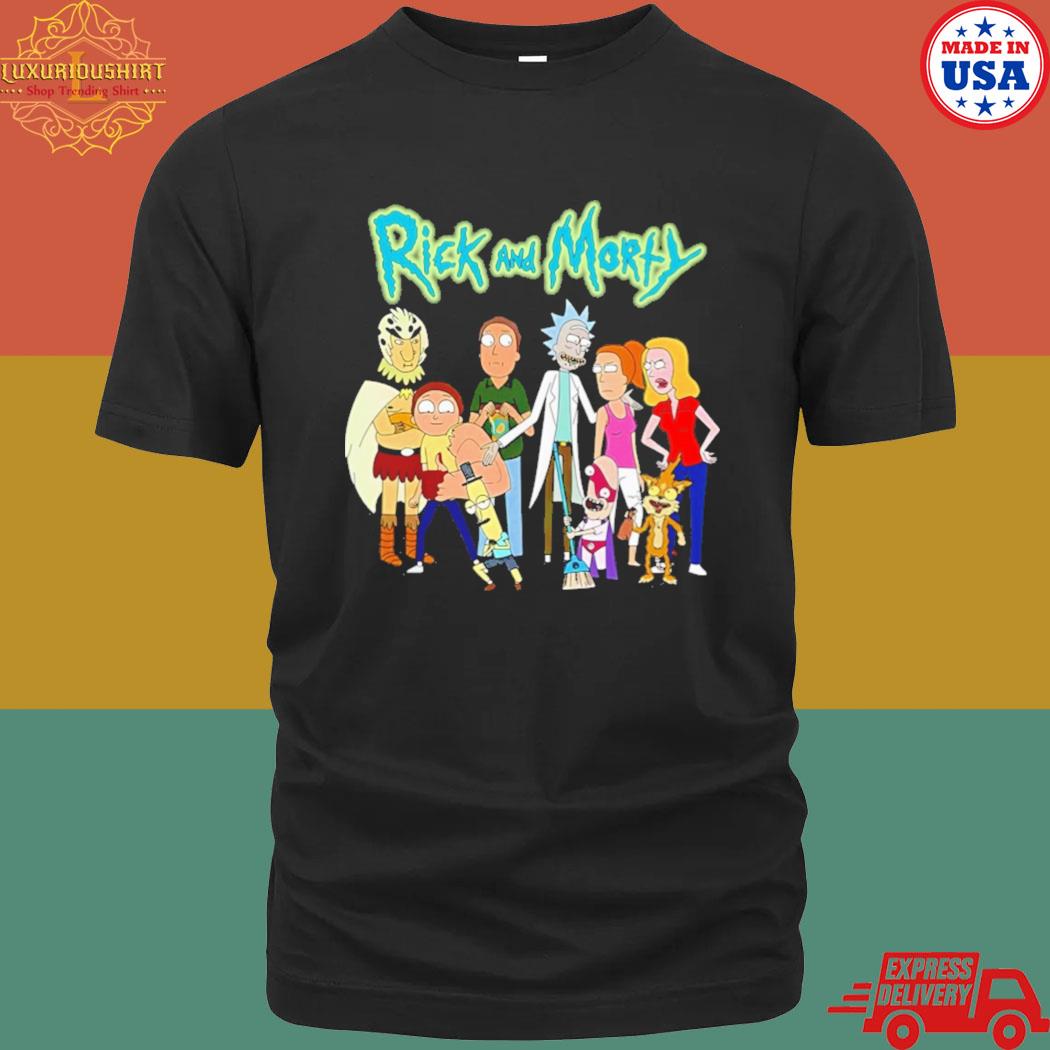 Mr Plenty Wearing Rick And Morty Shirt